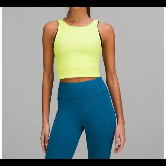 lululemon athletica Tops - NWT Lululemon Power Pivot Ribbed Tank